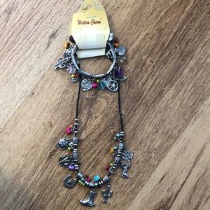 Charm necklace and bracelet